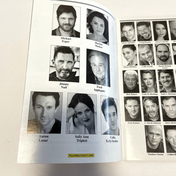 The Last Ship Sting Musical Playbill Pre Broadway Chicago Bank of America - Picture 5 of 7